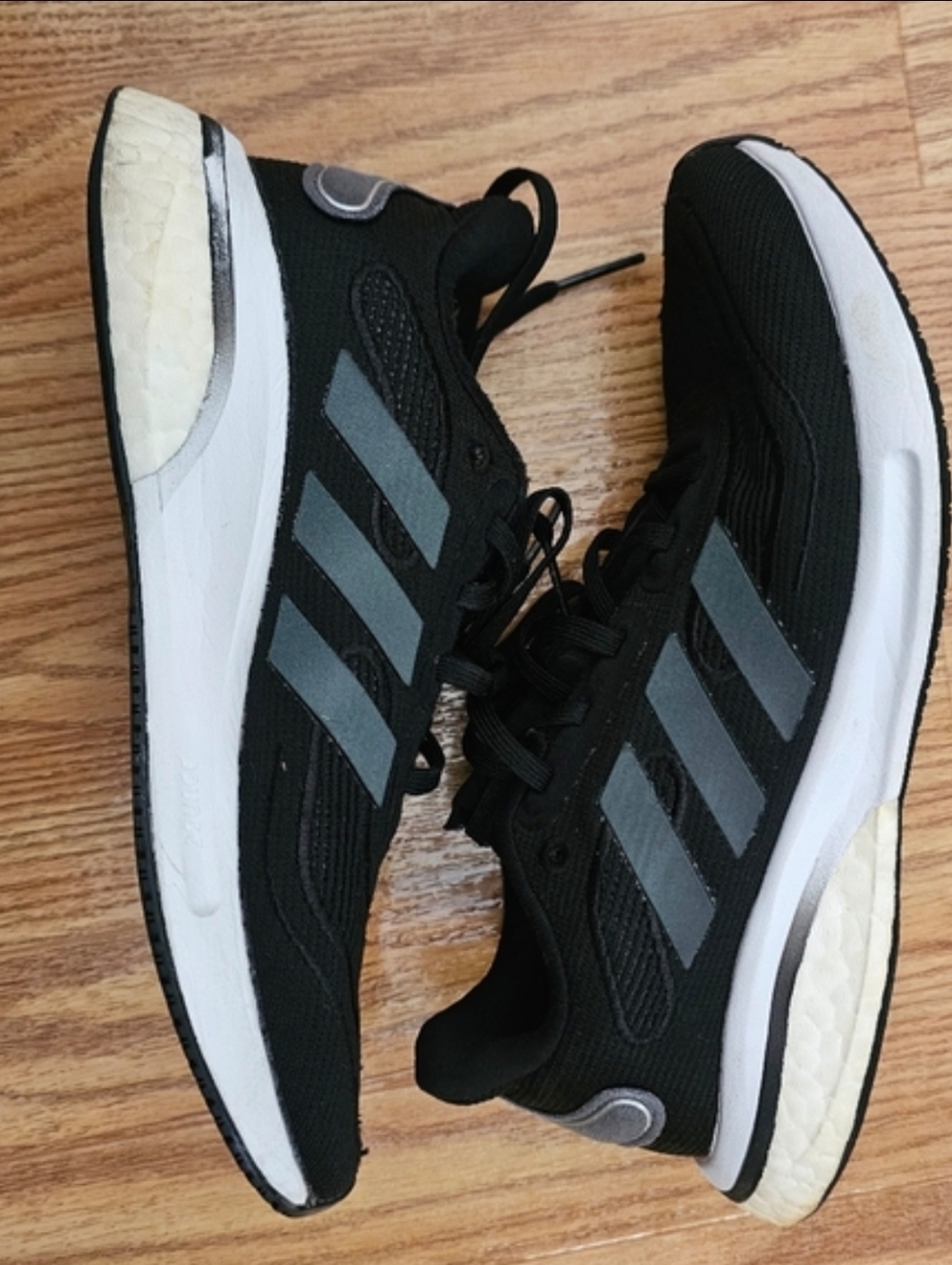 Adidas Supernova Running Shoes‎ Black White Size 5.5 Sneakers